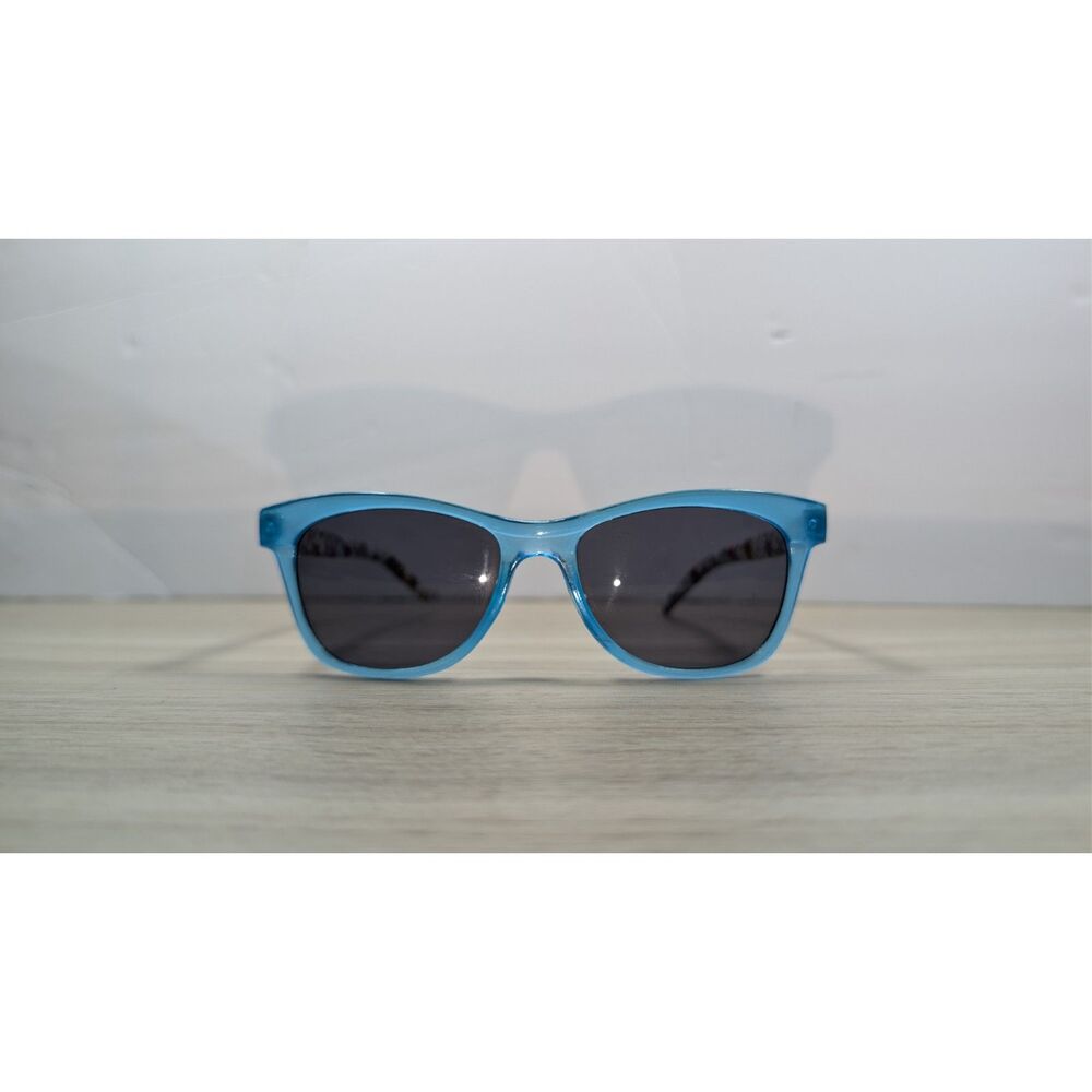 Blue Sunglasses Floral Arms Women Retro Fashion Summer Sunglasses